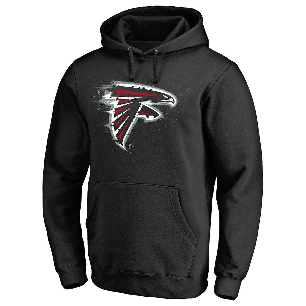 Splatter Logo Pullover Hoodie - Atlanta Falcons Hoodies