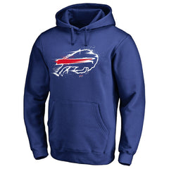 Splatter Logo Pullover Hoodie - Buffalo Bills Hoodies