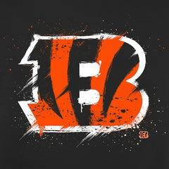 Splatter Logo Pullover Hoodie - Cincinnati Bengals Hoodies