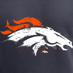 Splatter Logo Pullover Hoodie - Denver Broncos Hoodies