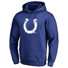 Splatter Logo Pullover Hoodie - Indianapolis Colts Hoodies