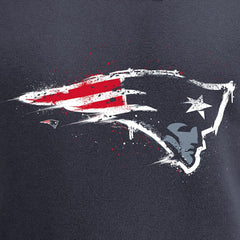 Splatter Logo Pullover Hoodie - New England Patriots Hoodies