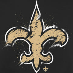 Splatter Logo Pullover Hoodie - New Orleans Saints Hoodies