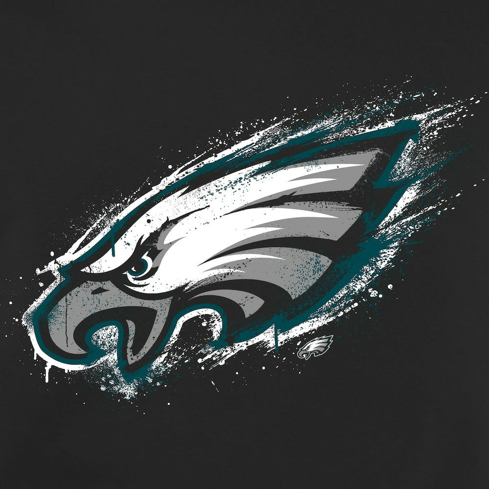Splatter Logo Pullover Hoodie - Philadelphia Eagles Hoodies