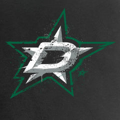 NHL Dallas Stars Women's Splatter Logo V-Neck T-Shirt