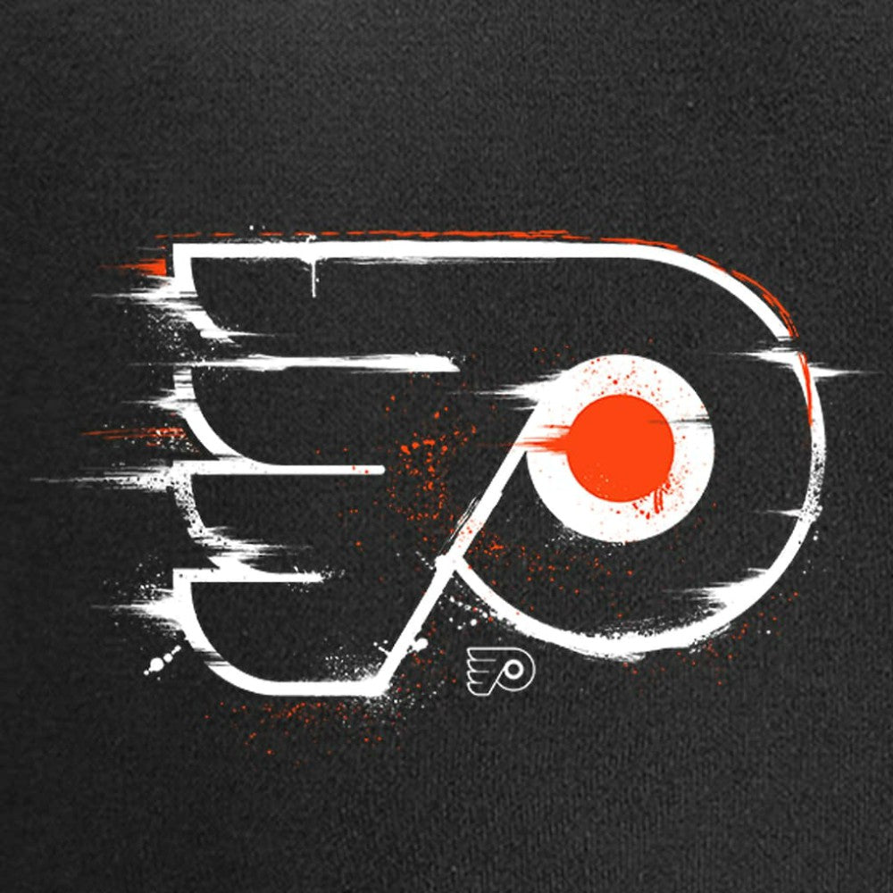 NHL Philadelphia Flyers Splatter Logo Pullover Hoodie