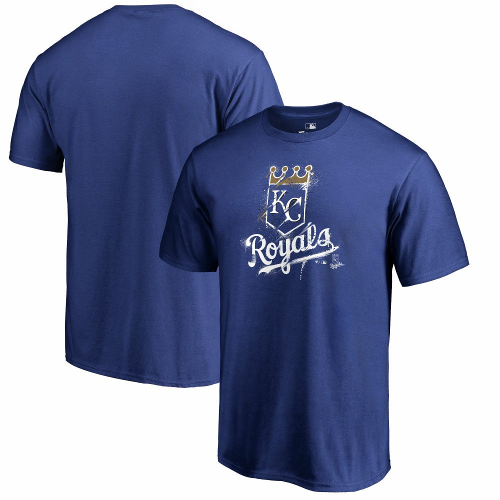 Royal Kansas City Royals Splatter Logo T-Shirt
