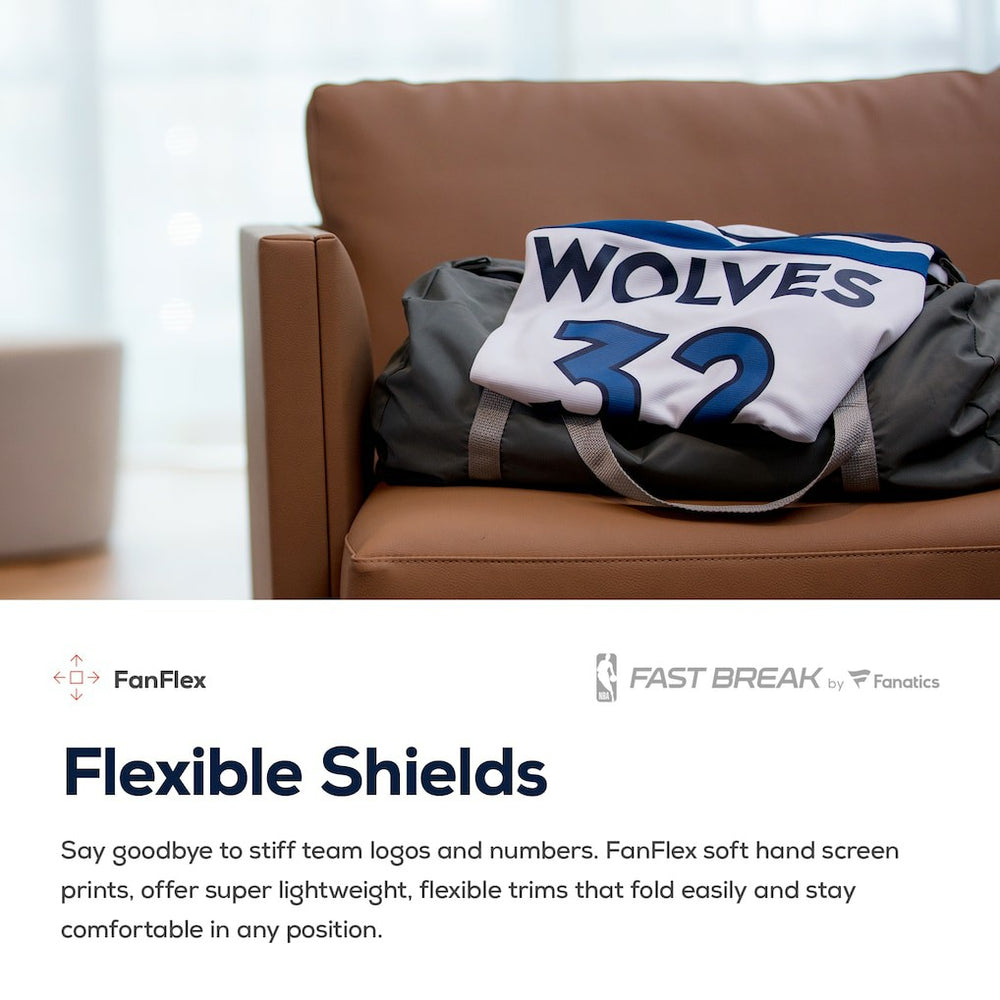 Fanatics Minnesota Timberwolves Fast Break Custom Replica Jersey Navy