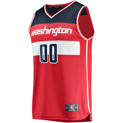 Fanatics Washington Wizards Fast Break Custom Replica Jersey Red