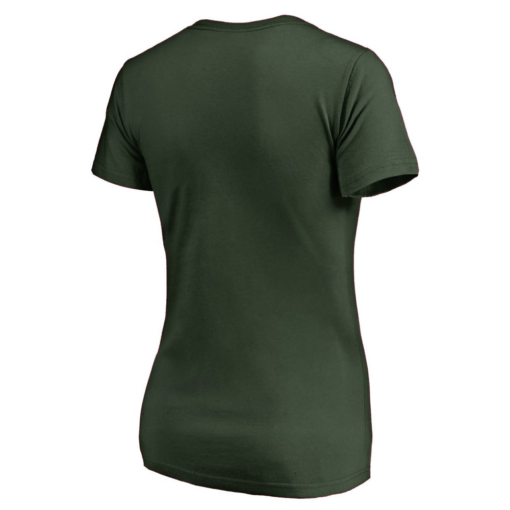 Women's Vintage Collection Victory Arch V-Neck T-Shirt - Green Bay Packers T-shirts