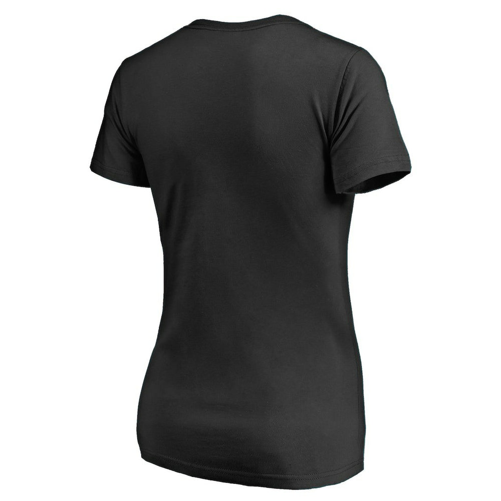 Women's Vintage Collection Victory Arch V-Neck T-Shirt - Las Vegas Raiders T-shirts