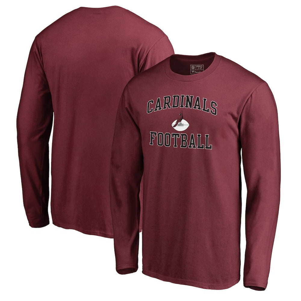Vintage Collection Victory Arch Long Sleeve T-Shirt - Arizona Cardinals T-shirts