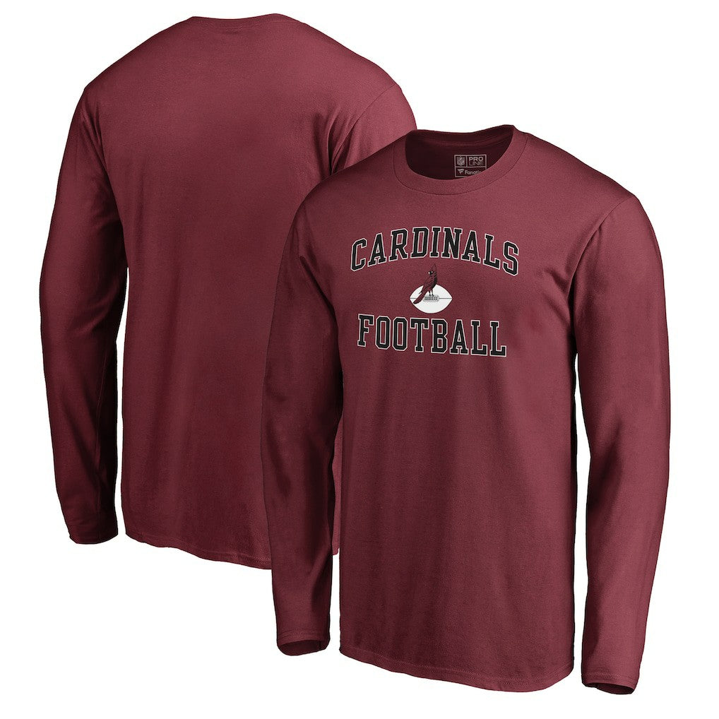 Vintage Collection Victory Arch Long Sleeve T-Shirt - Arizona Cardinals T-shirts