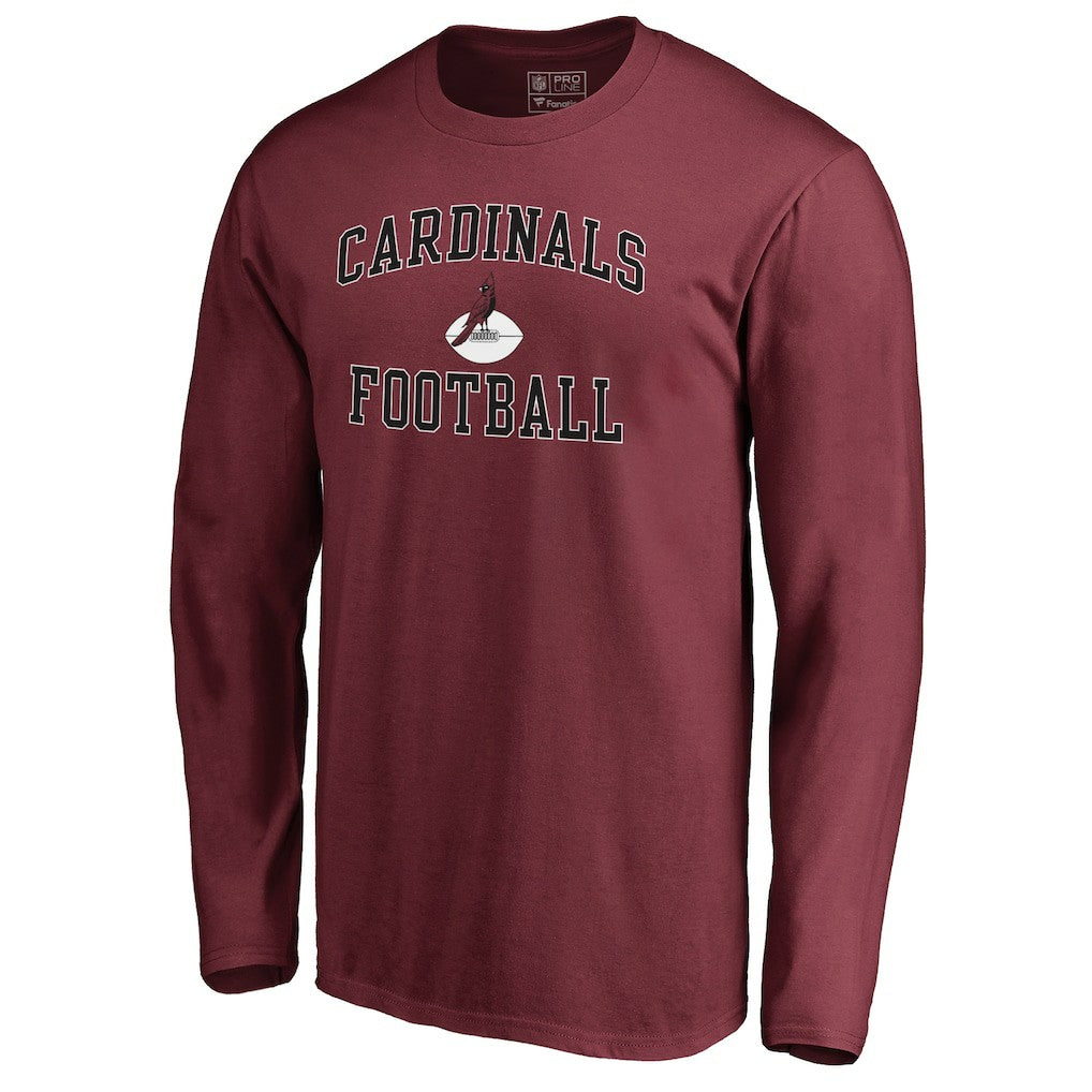 Vintage Collection Victory Arch Long Sleeve T-Shirt - Arizona Cardinals T-shirts