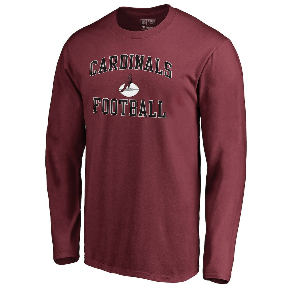 Vintage Collection Victory Arch Long Sleeve T-Shirt - Arizona Cardinals T-shirts
