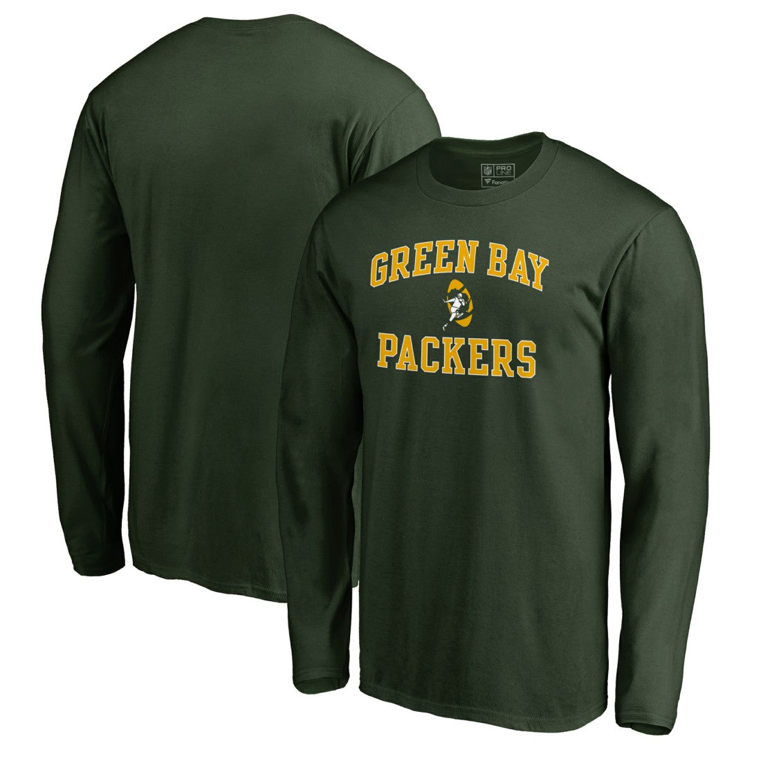 Vintage Collection Victory Arch Long Sleeve T-Shirt - Green Bay Packers T-shirts
