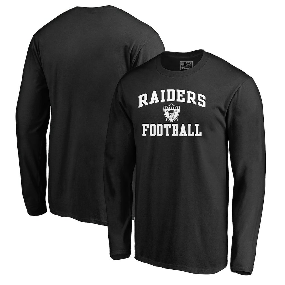 Vintage Collection Victory Arch Long Sleeve T-Shirt - Las Vegas Raiders T-shirts