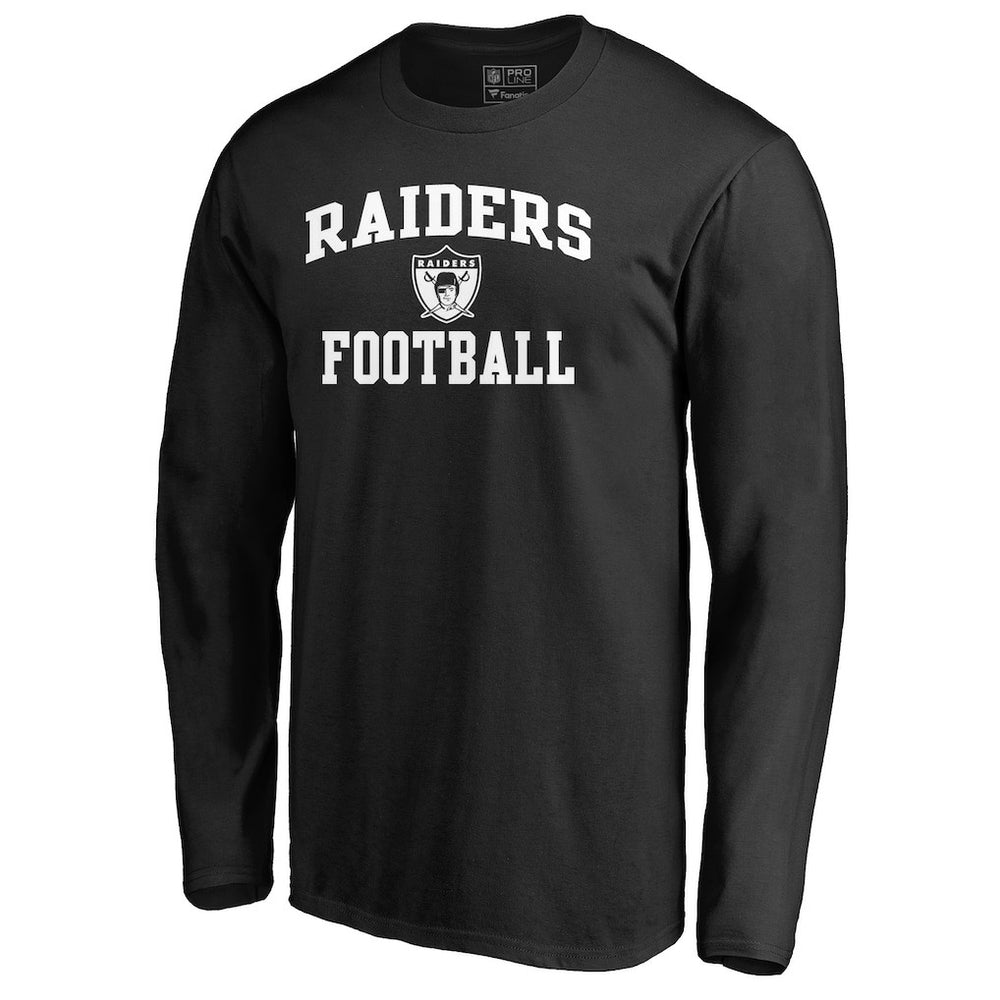 Vintage Collection Victory Arch Long Sleeve T-Shirt - Las Vegas Raiders T-shirts