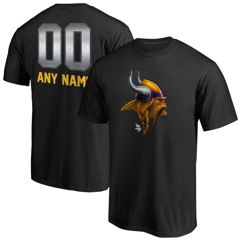 Personalized Midnight Mascot T-Shirt - Minnesota Vikings T-shirts
