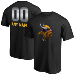 Personalized Midnight Mascot T-Shirt - Minnesota Vikings T-shirts