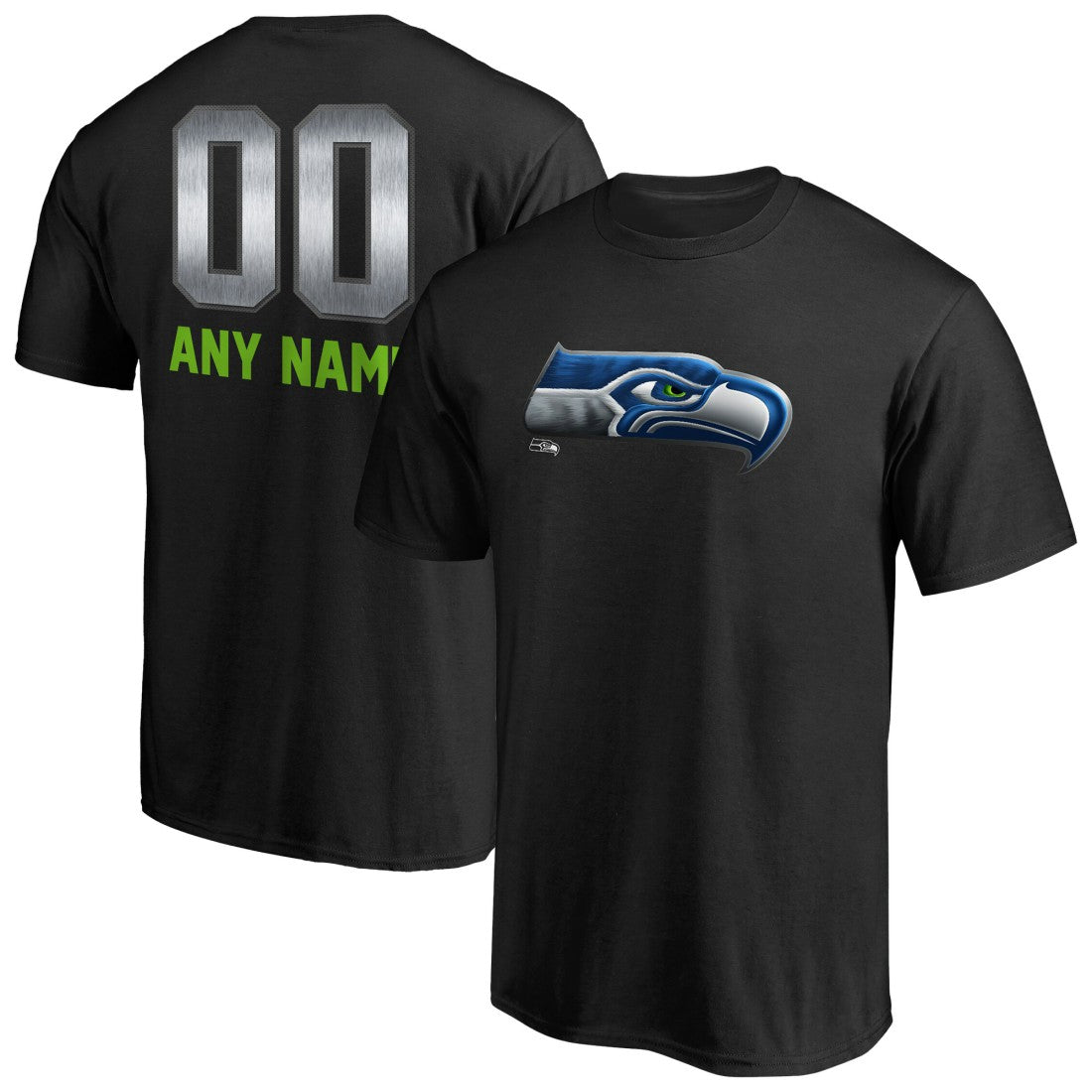 Personalized Midnight Mascot T-Shirt - Seattle Seahawks T-shirts