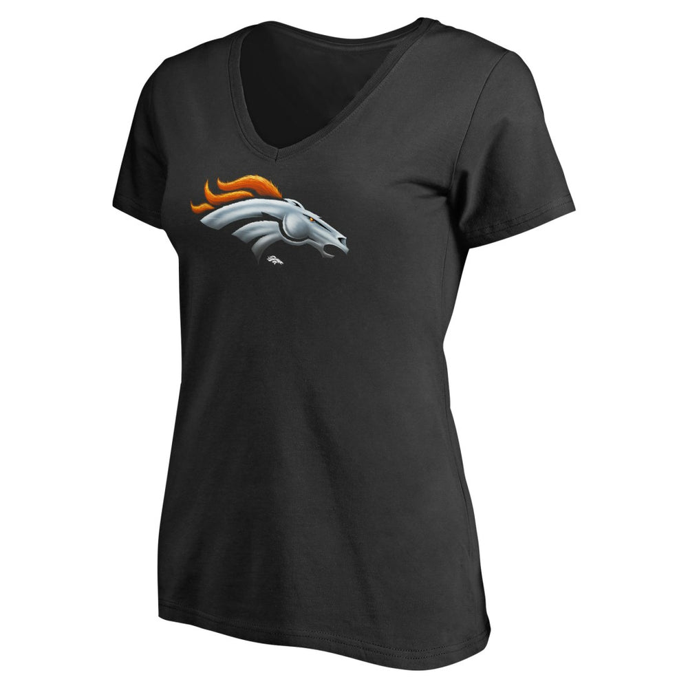 Women's Personalized Midnight Mascot T-Shirt - Denver Broncos T-shirts