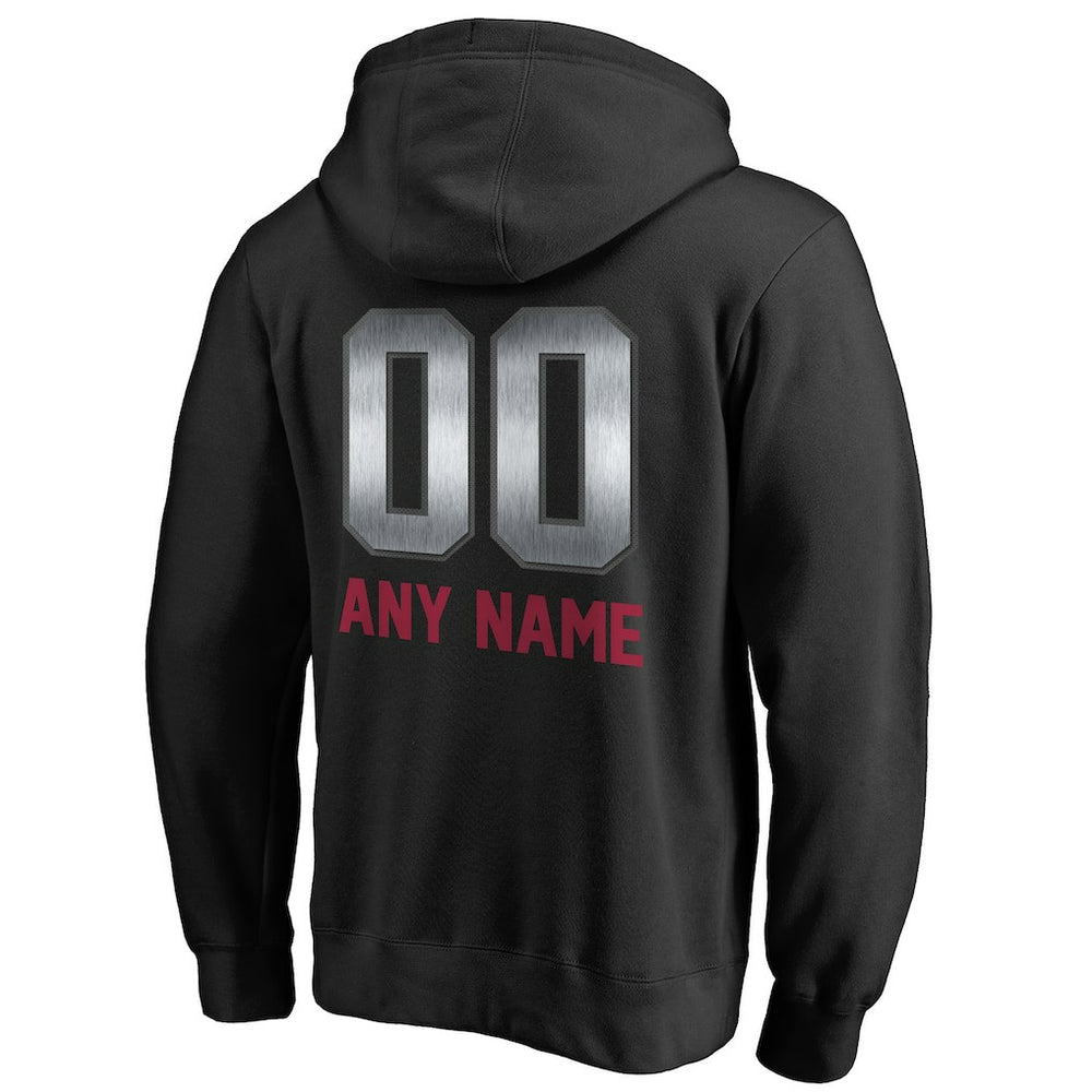 Personalized Midnight Mascot Pullover Hoodie - Arizona Cardinals Hoodies