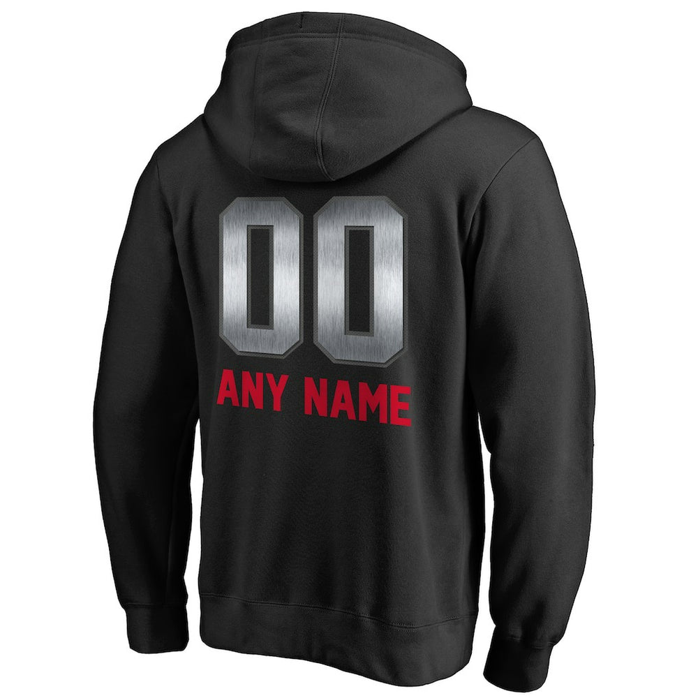 Personalized Midnight Mascot Pullover Hoodie - Buffalo Bills Hoodies