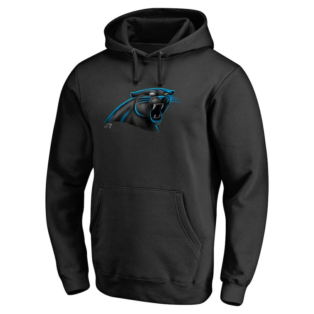 Personalized Midnight Mascot Pullover Hoodie - Carolina Panthers Hoodies