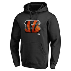 Personalized Midnight Mascot Pullover Hoodie - Cincinnati Bengals Hoodies