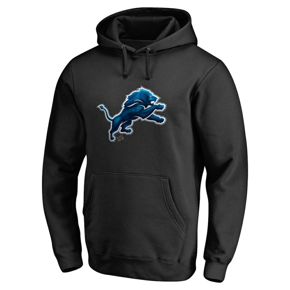 Personalized Midnight Mascot Pullover Hoodie - Detroit Lions Hoodies