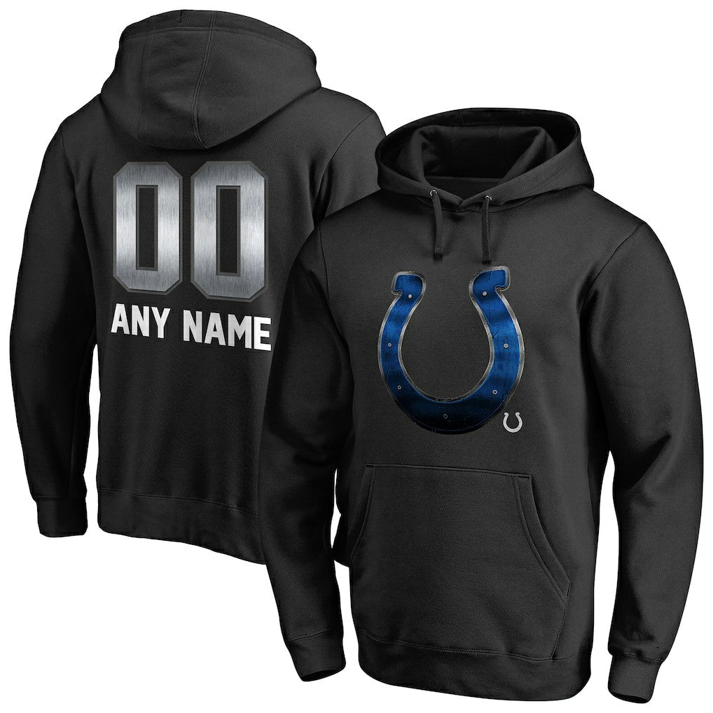 Personalized Midnight Mascot Pullover Hoodie - Indianapolis Colts Hoodies