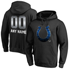 Personalized Midnight Mascot Pullover Hoodie - Indianapolis Colts Hoodies