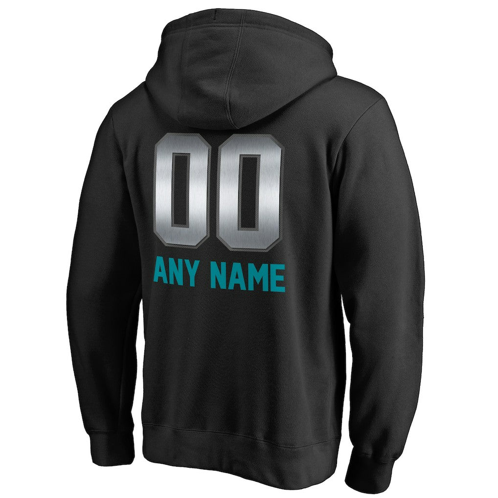 Personalized Midnight Mascot Pullover Hoodie - Miami Dolphins Hoodies
