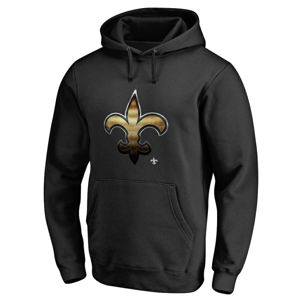 Personalized Midnight Mascot Pullover Hoodie - New Orleans Saints Hoodies