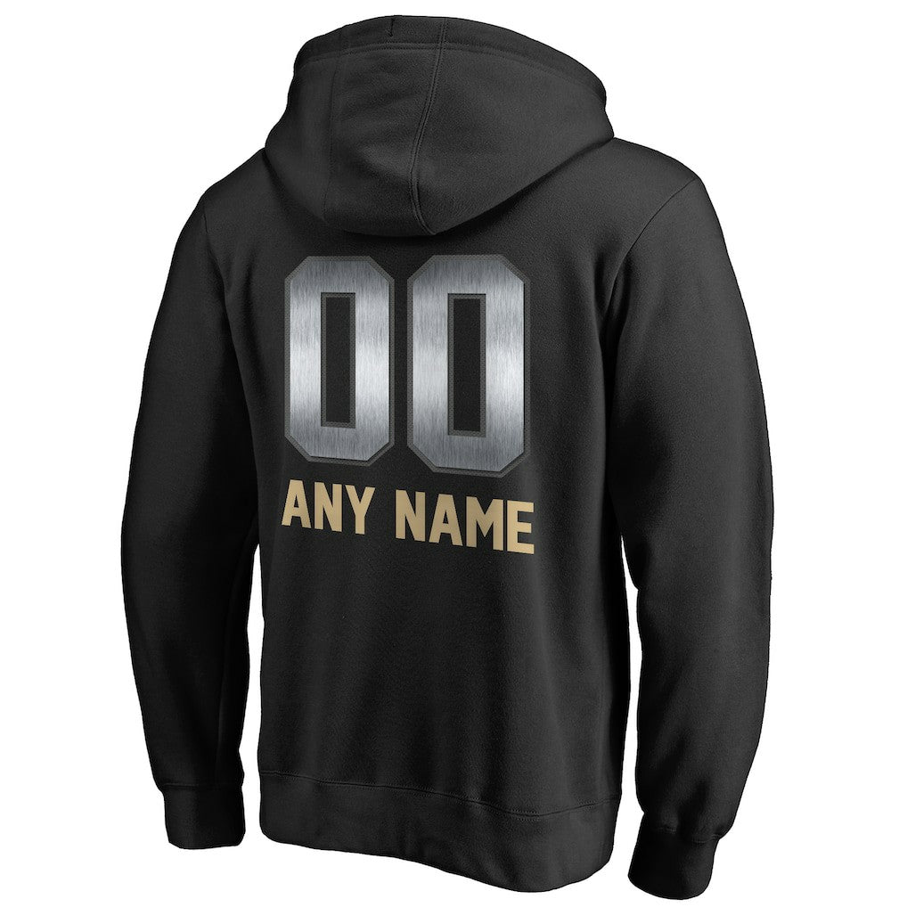 Personalized Midnight Mascot Pullover Hoodie - New Orleans Saints Hoodies