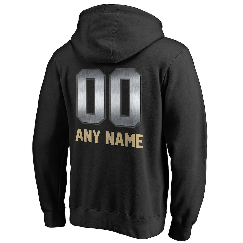 Personalized Midnight Mascot Pullover Hoodie - New Orleans Saints Hoodies