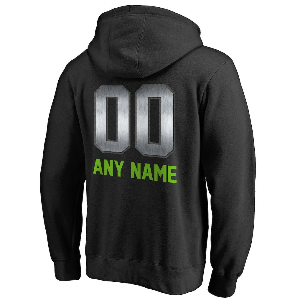 Personalized Midnight Mascot Pullover Hoodie - Seattle Seahawks Hoodies