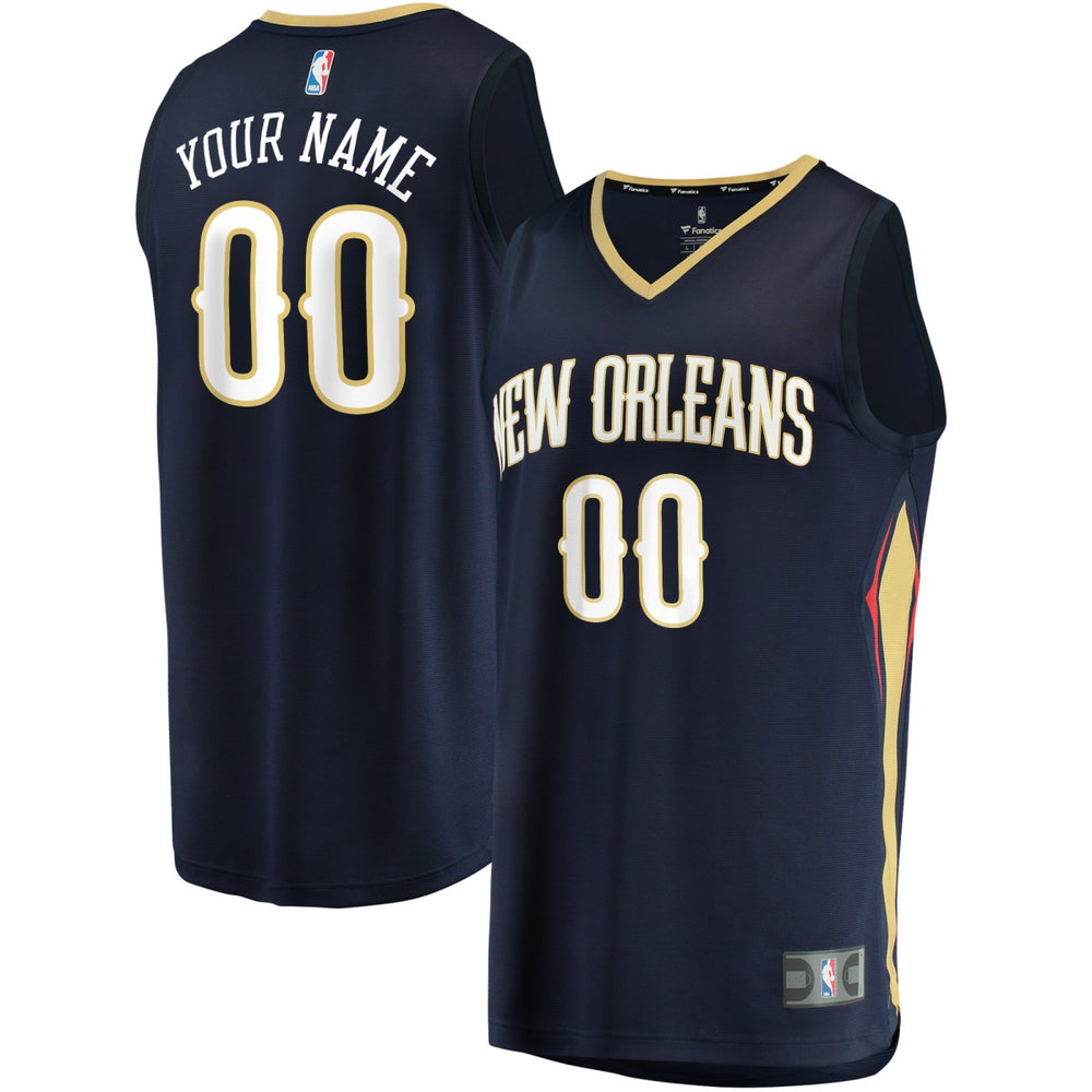Fanatics New Orleans Pelicans Youth Fast Break Custom Jersey