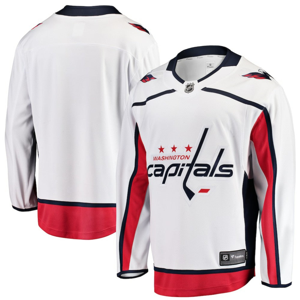 NHL Washington Capitals Fanatics Youth Away Breakaway Jersey
