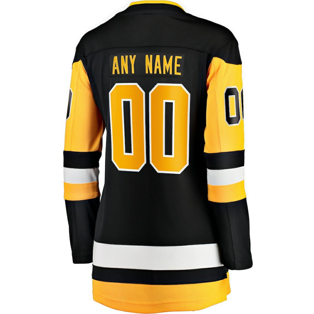 NHL Pittsburgh Penguins Fanatics Women's Home Breakaway Custom Jersey