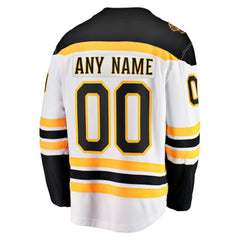 NHL Boston Bruins Fanatics Away Breakaway Custom Jersey