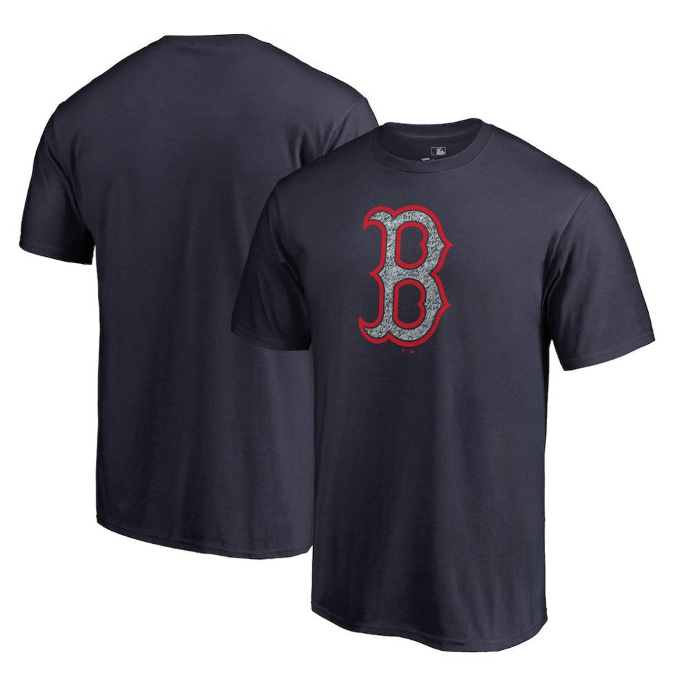 Navy Boston Red Sox Static Logo T-Shirt