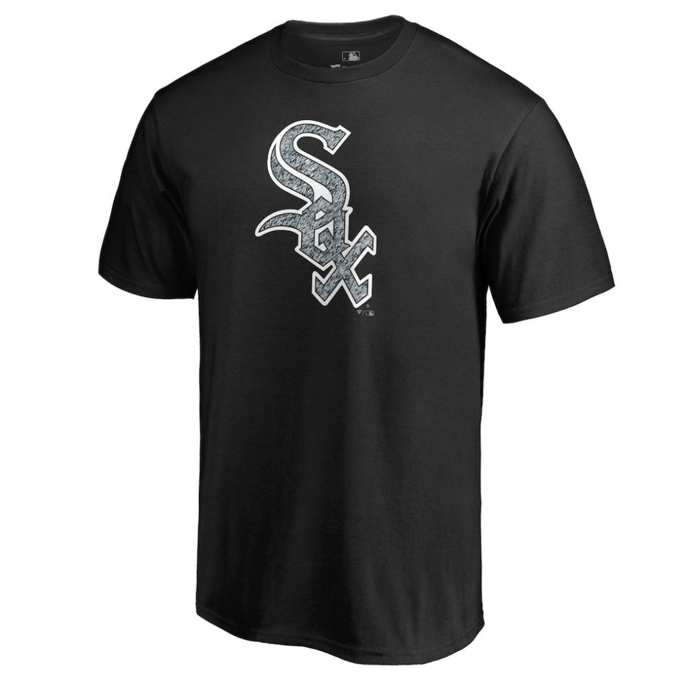 Black Chicago White Sox Static Logo T-Shirt
