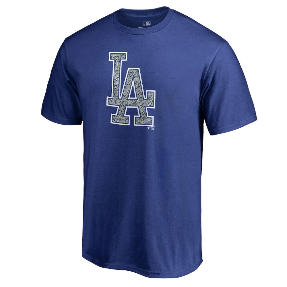 Royal Los Angeles Dodgers Static Logo T-Shirt