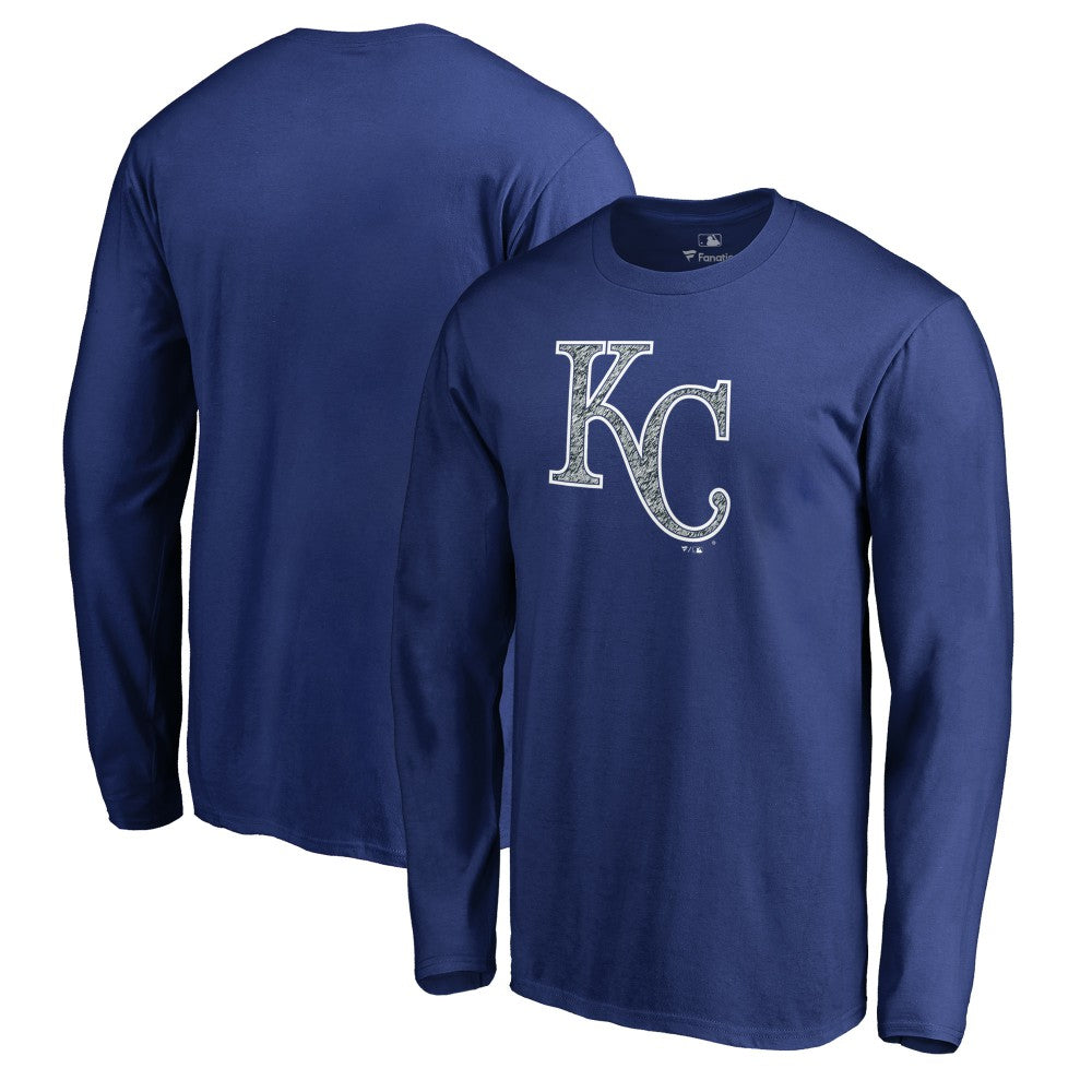 Royal Kansas City Royals Static Logo Long Sleeve T-Shirt