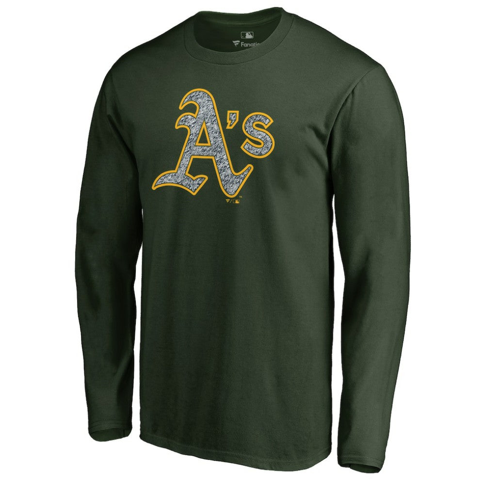Green Athletics Static Logo Long Sleeve T-Shirt