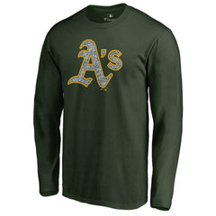 Green Athletics Static Logo Long Sleeve T-Shirt