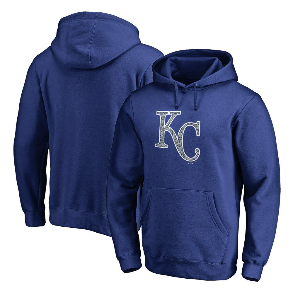 Royal Kansas City Royals Static Logo Pullover Hoodie
