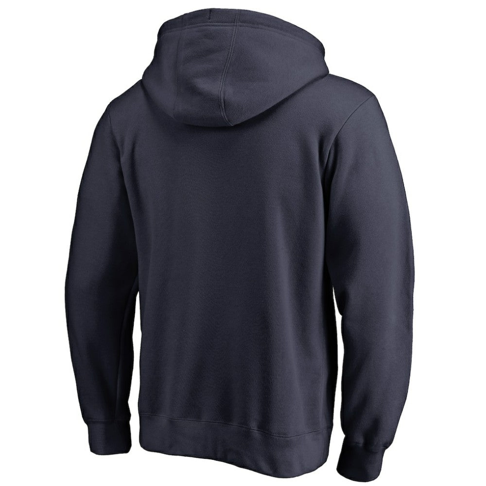 Navy New York Yankees Static Logo Pullover Hoodie